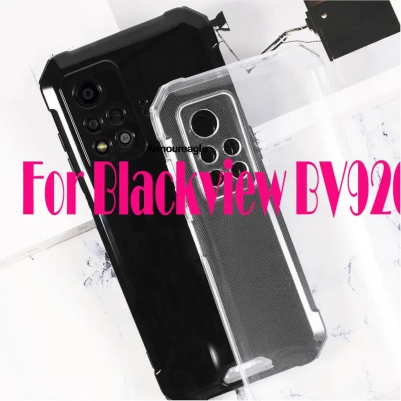 black anti-knock phone cover for blackview bv9200 case thin soft tpu case guard on for blackview bv9200 bv 9200 couqe funda