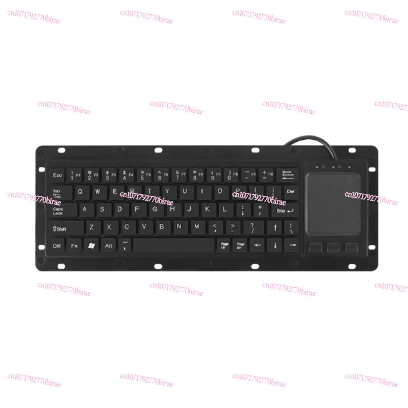 Inlaid K-68 Keyboard and Mouse Integrated Wired Industrial Keyboard Touchpad/trackball,
