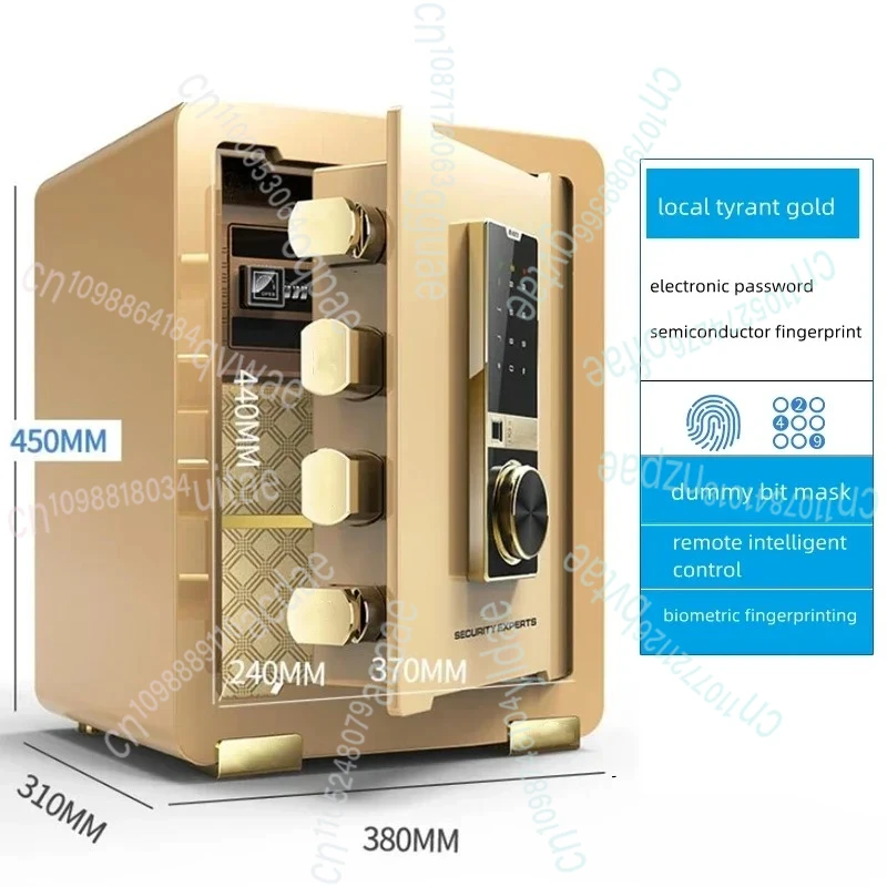 Safe Home Family صغير الحجم 45 مجلد تمرير عشرة آلاف كلمة المرور بجانب السرير غير مرئي في الحائط في خزانة الملابس بسعة كبيرة #1