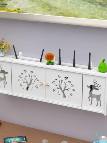 루peater 수납 상자 라우터 수납 상자 TV 상자 TV 박스 수납 상자 거실 수납 상자 벽걸이 수납 상자 장식 수납 상자 정리 선반 수납 상자