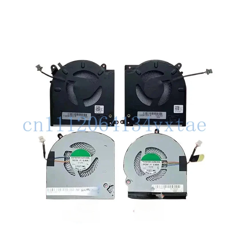 

Replacement New Laptop CPU+GPU Cooling Fan for Dell Alienware 15 R3 15 R4 P69F Series Fan 0.1