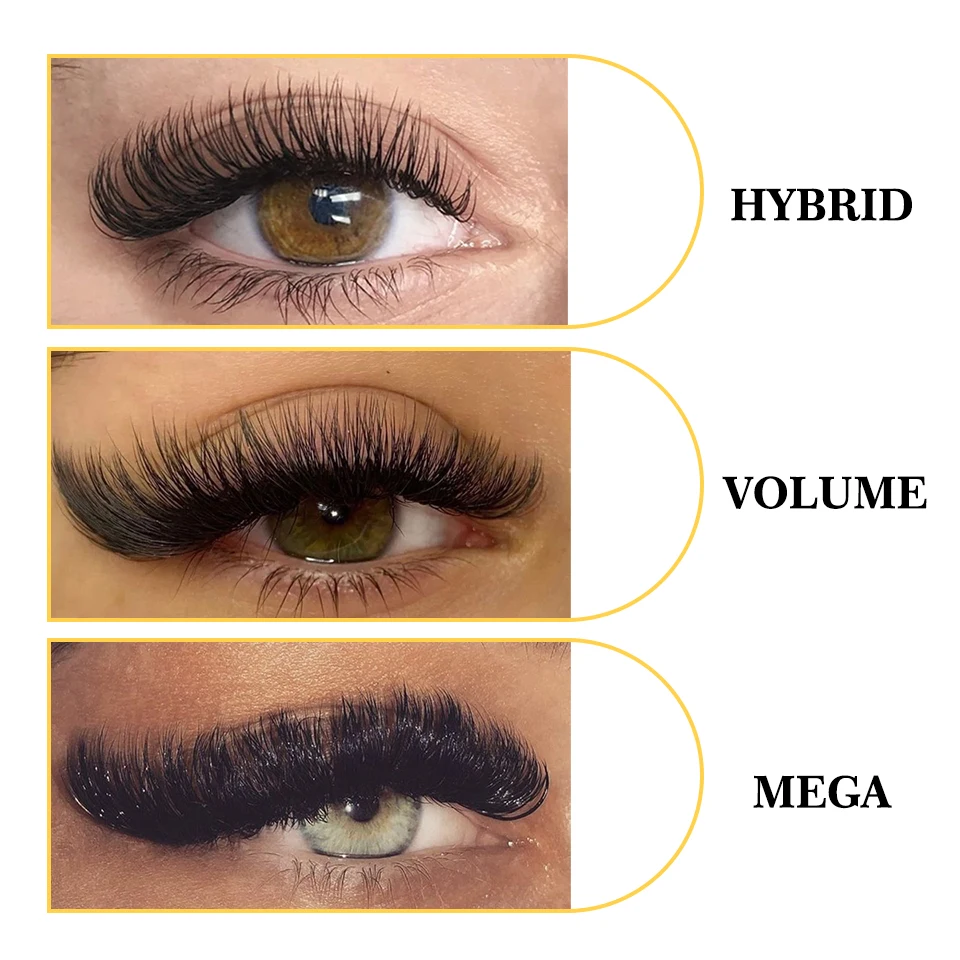 Lashprofessor 10 Casi/Lotto Estensioni Ciglia Visone Finto Morbido Naturale Ciglia Individuali Coreano Pbt Russo Volume Trucco Cilios