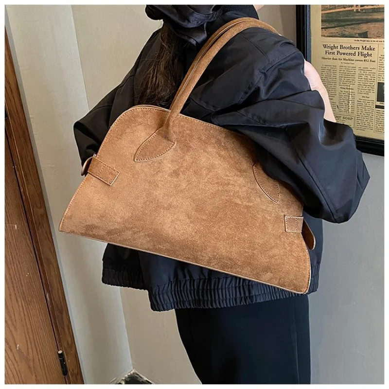 حقيبة كروس جلدية عصرية للنساء فاخرة كلاسيكية أنيقة للسيدات كاجوال بسيطة عتيقة حقيبة كتف عصرية #1