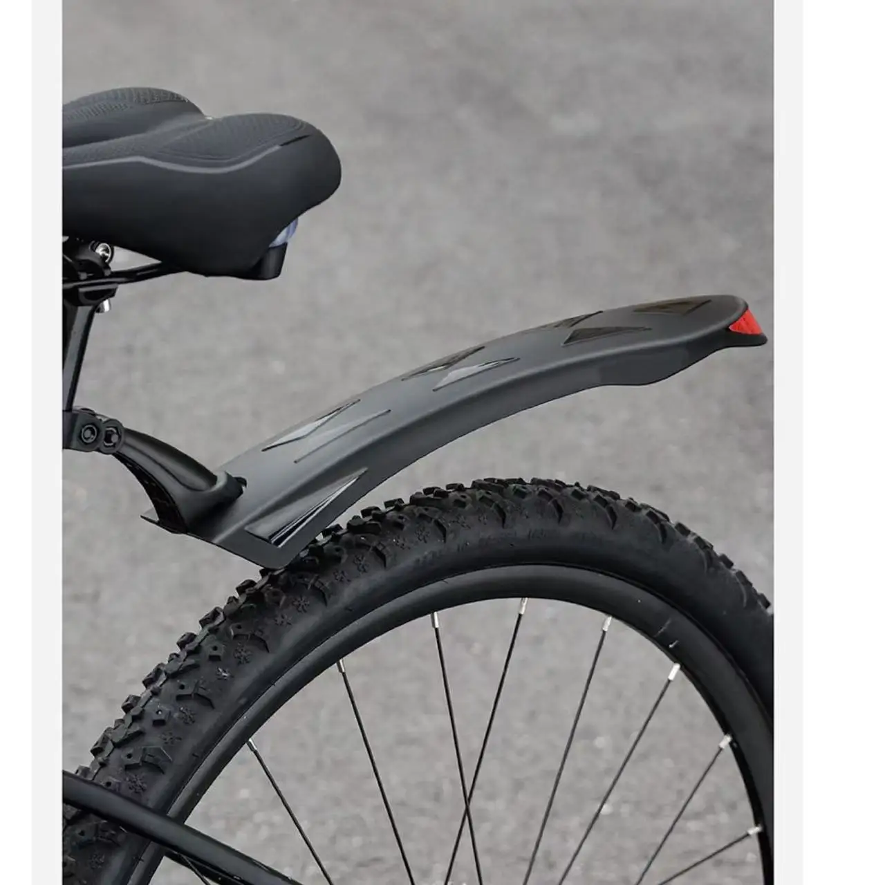 1 Paar MTB Fahrrad-Schutzbleche Reflektierende Warnschutzbleche für Mountainbikes Vorne und Hinten Verstellbare Fahrradzubehörteile ﻿ – Detail 5