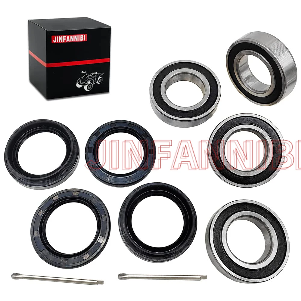 Kit de sello de rodamiento de rueda delantera para Yamaha Big Bear 350 1987-99 Big Bear 400 00-12