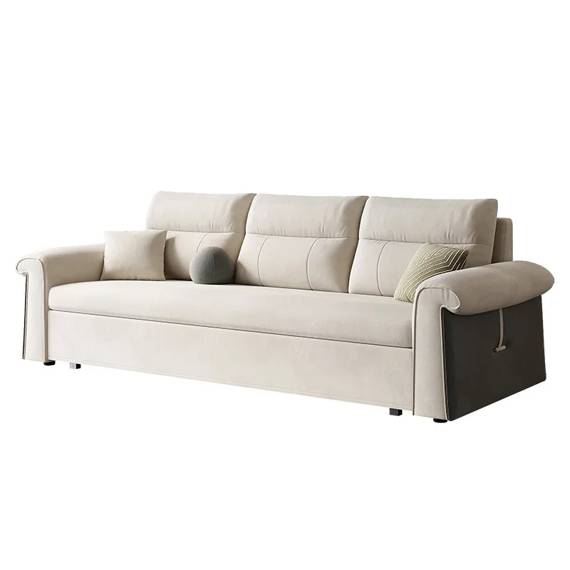 

Versatile, dual-use, sofa bed, straight row, minimalist, modern, folding, living room