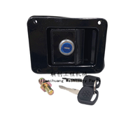 For XCMG XE60/65/75/80/85 Side door lock side door lock side cover lock Hydraulic pump door lock excavator Parts