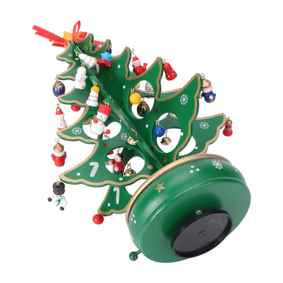 

Tree Adornment Music Boxes for Girls Light Wind up Musical Christmas Vintage Decor