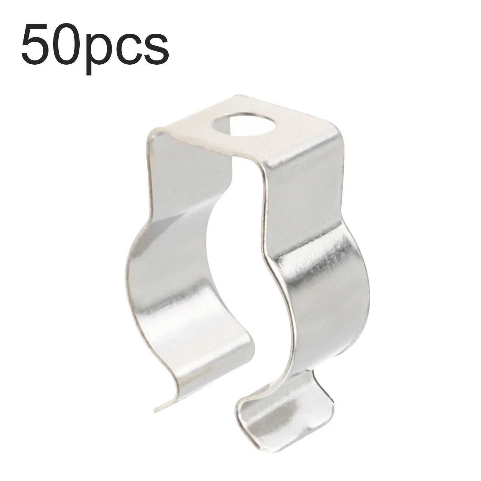 

50pcs T5 U Clips Holder Bracket for Fluorescent Tube / LED Light Bulbs /Pipe Clamps