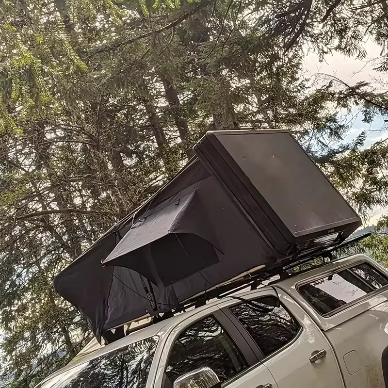 Wholesale Customized Portable 4x4 Outdoor Camping Buy  Hard Shell Aluminum Alloy Car Pop up Roof Top Tent with Rack