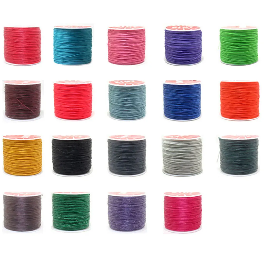 

4 PCS Round Wax Thread Sewing for Bracelet Making Waxed Stitching Cord Line Jewelry