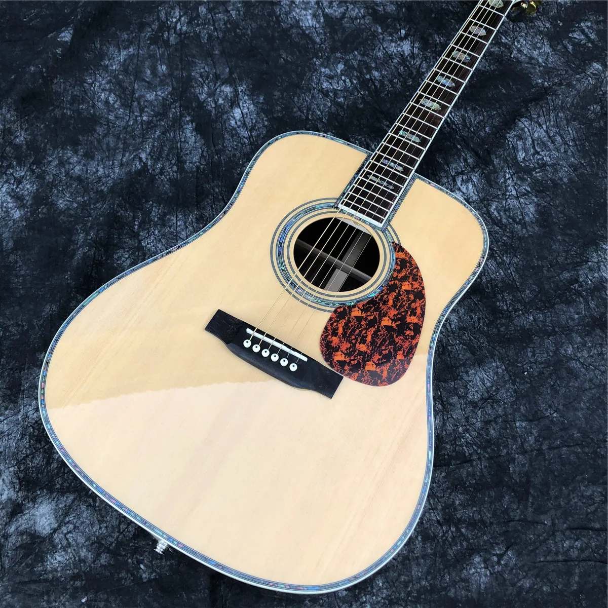 

41 Inches D Type 45 Solid Spruce Acoustic GUITAR Rosewood Fingerboard and Body Electric Acoustic Guitar