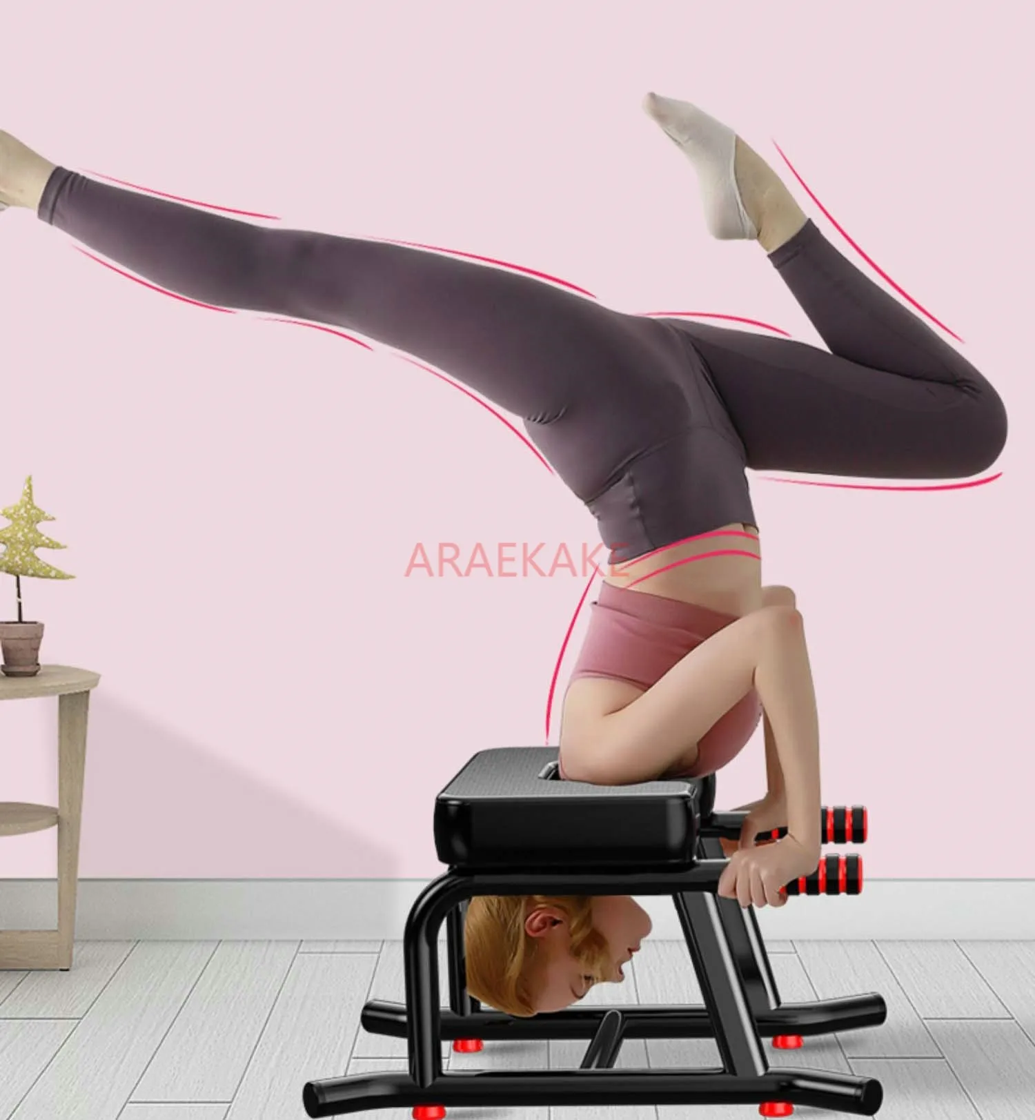 

Yoga Inverted Bench Inverted Device Assisted Inverted Chair Fitness Equipment Shoulder Hanger Pad