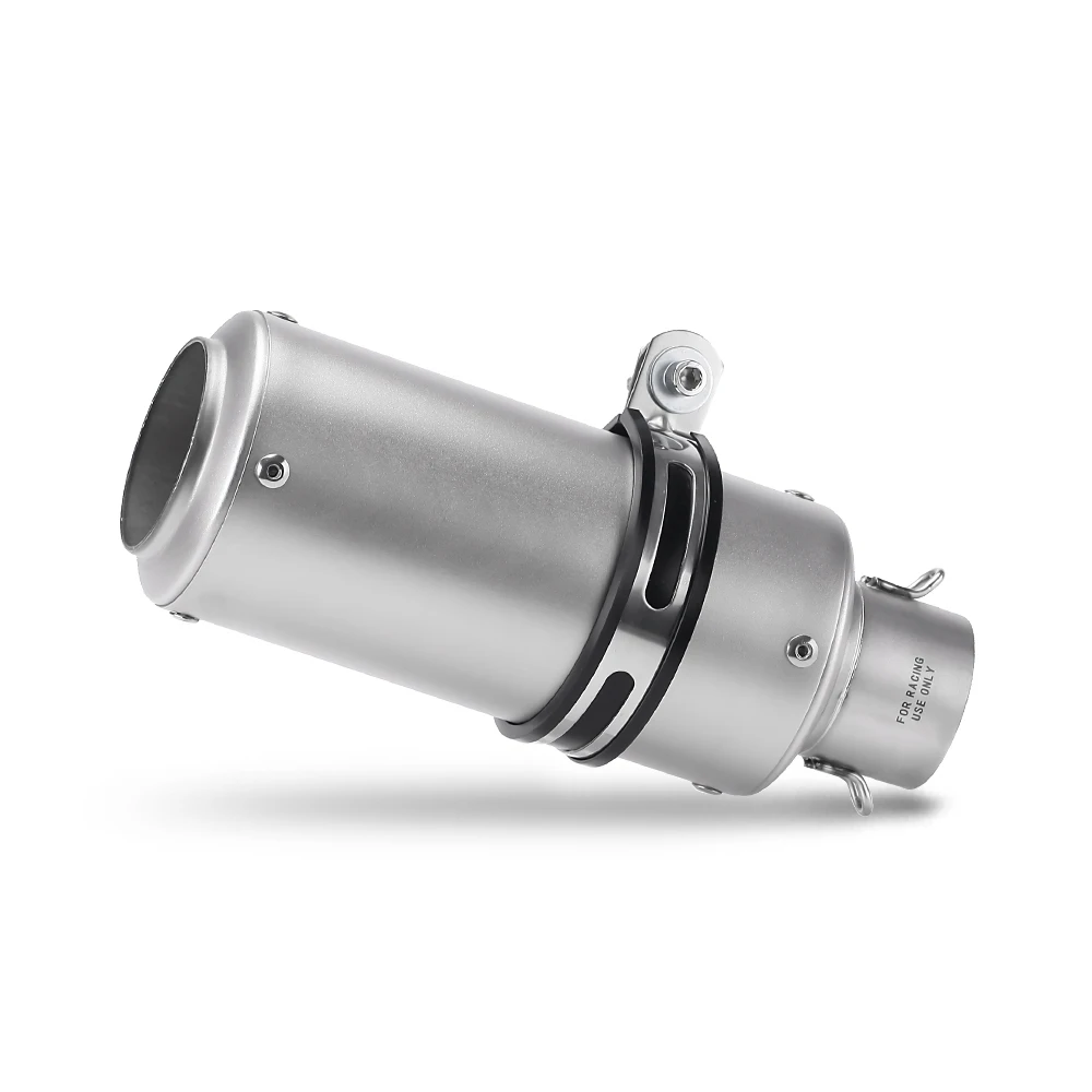 

STLF 51mm/60mm Motorcycle Pipe Exhaust Motorcycle Exhaust Pipe Muffler for NINJA400 R3 Z125 Ninja250 Cbr250rr Crf150 Mt03