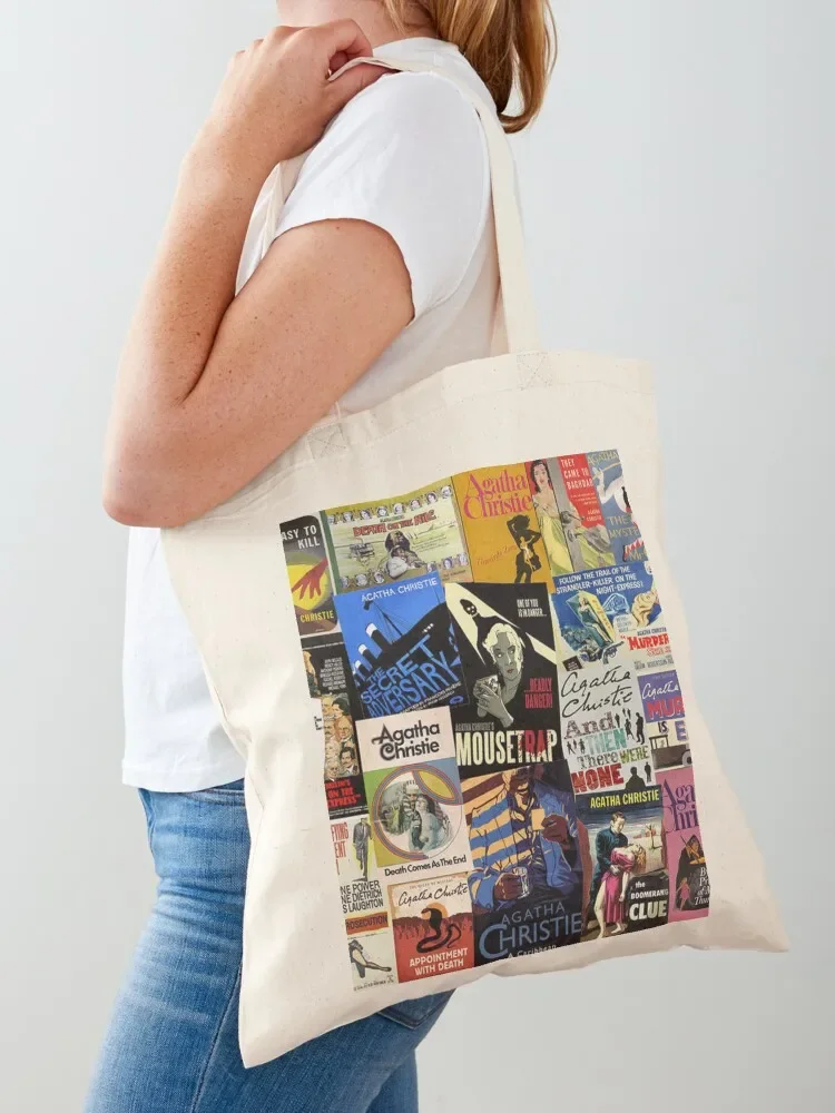 

Agatha Christie Tote Bag personalized tote bag Woman shopper bag Women's bags tote men's