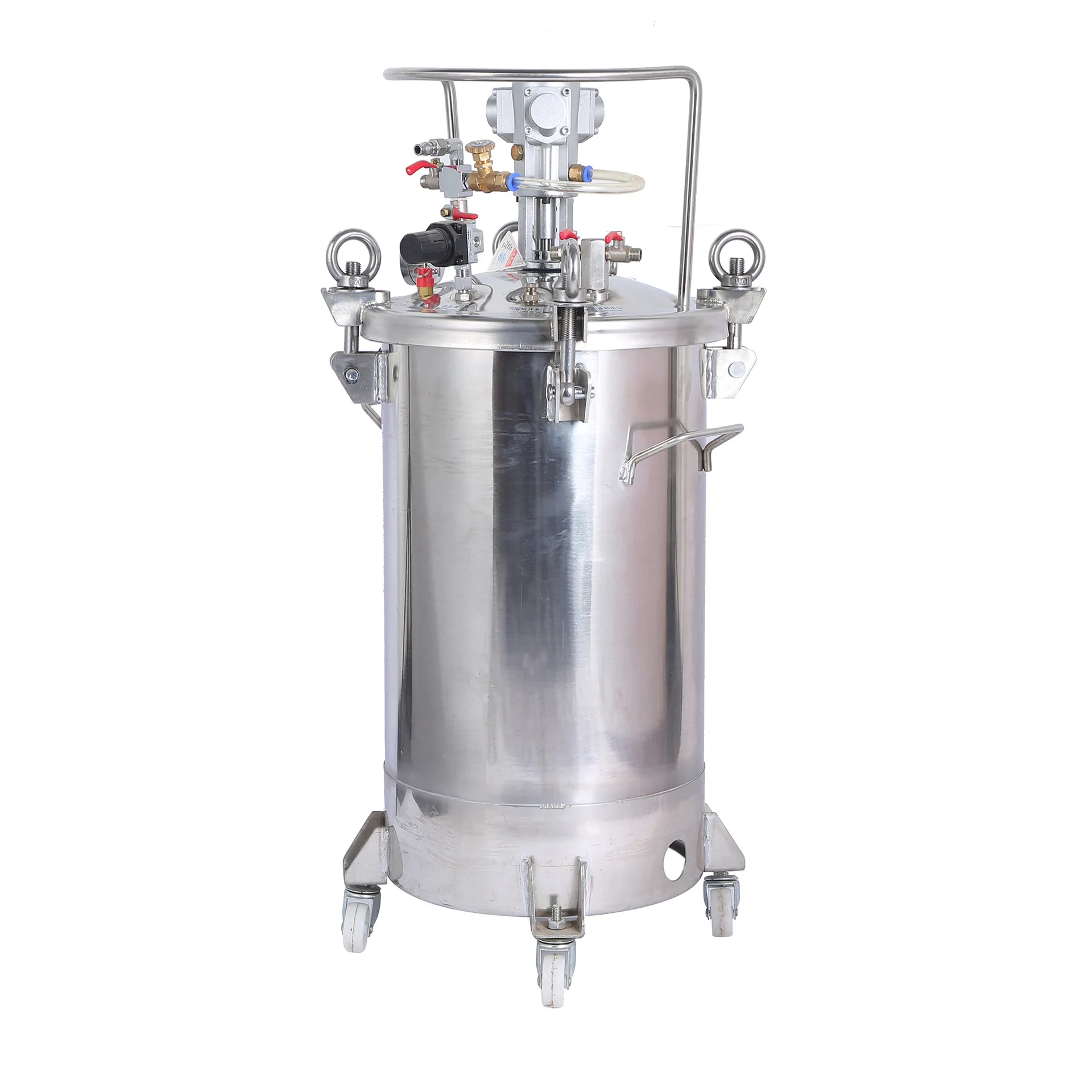 

Stainless steel durable pressure bucket tank dispensing machine glue coating machine paint conveying automatic manual stirring