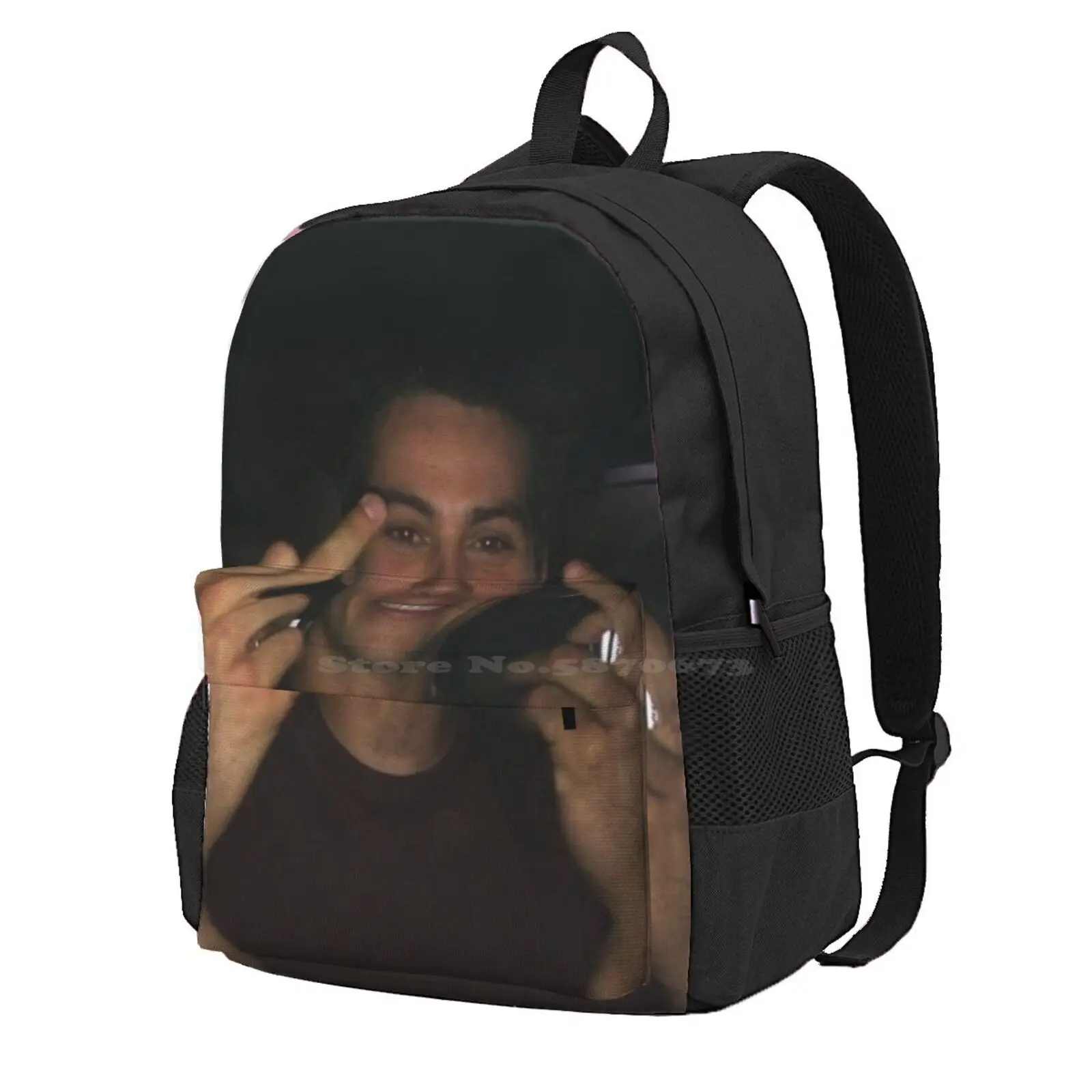 Dylan O’Brien Middle Fingers Hot Sale Schoolbag Backpack Fashion Bags Thomas Brodie Sangster Stiles Stilinski The Maze Runner