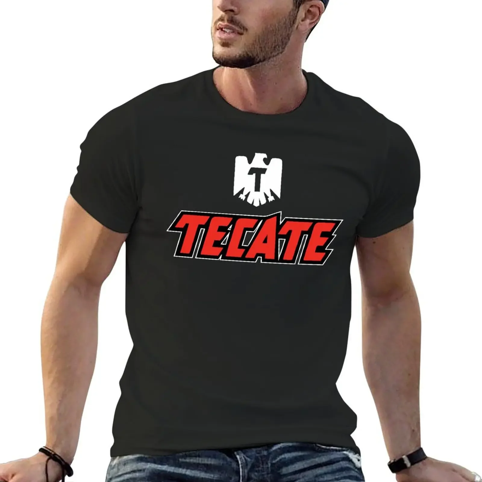 BEST SELLING -Tecate Logo MERCHANDISE T-Shirt vintage clothes plain essential t shirt quick-drying t shirts for men pack