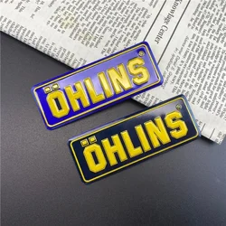 2Pcs Aluminium Alloy Motorcycle Exhaust Pipes Pipe Decal Sticker Cool Personality Scorpio Apply For OHLINS autocollant zx6r