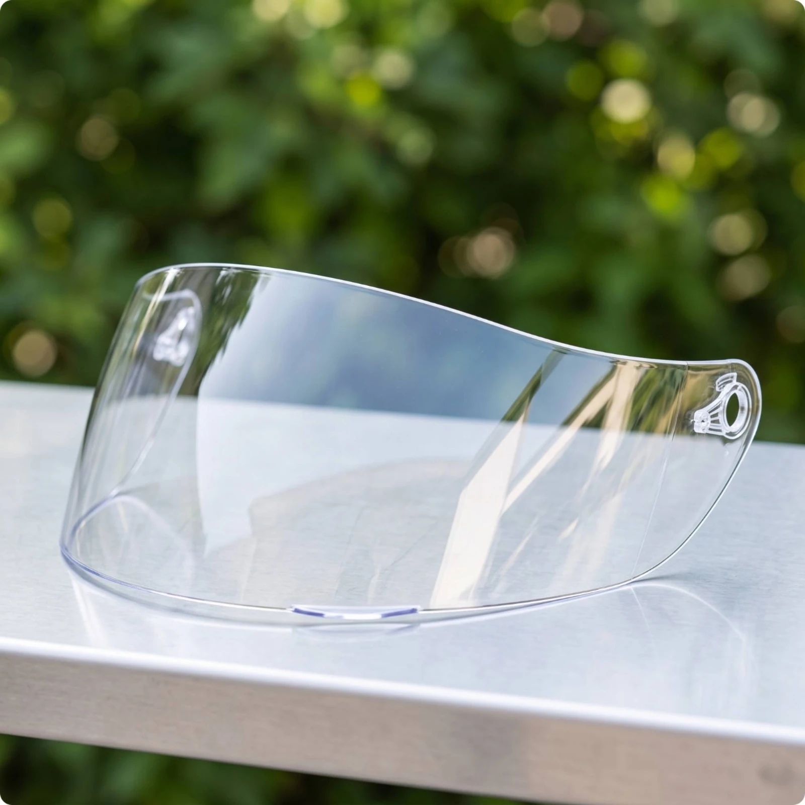 Kép 6: Motorbicikli helmes Napellenző Fényes Motorbicikli helmes arca Napellenző Behelyettesíthető arca Napellenző impact-resistant Aerodinamika