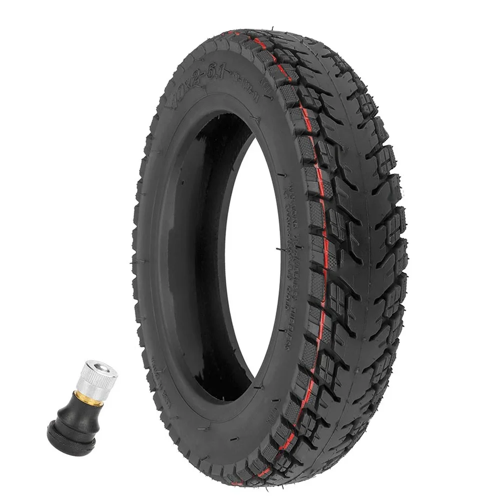 

For E-Scooter Tubeless Tyre Electric Scooter For Off-road Use 10inch Better Grip Easy To Replace Not Easily Damaged