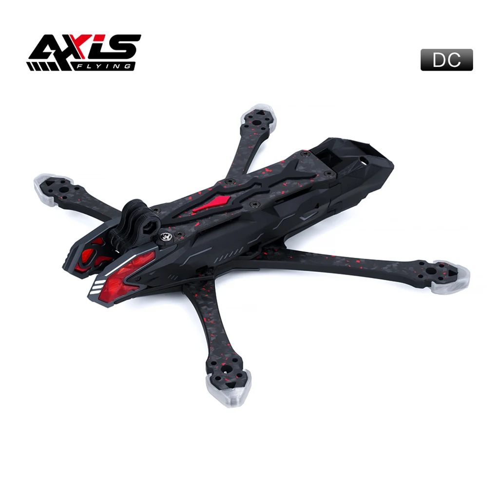 

Axisflying Manta5 Pro DC/squсрезанный X 5 дюймов 6S FPV комплект рамы колесная база 226,5 мм для радиоуправляемого дрона квадрокоптера FPV