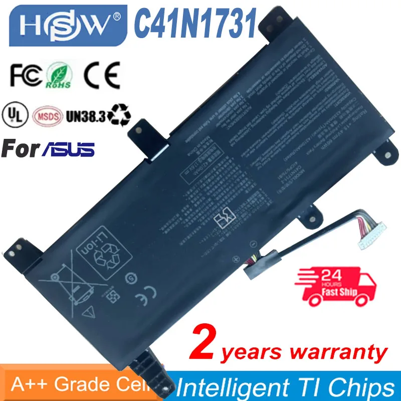 C41N1731 Laptop Battery For ASUS ROG Strix Scar/HERO II G712 G732 G731 GL504GW GL504GS GL504GM GL704 GL704GW GL704GV