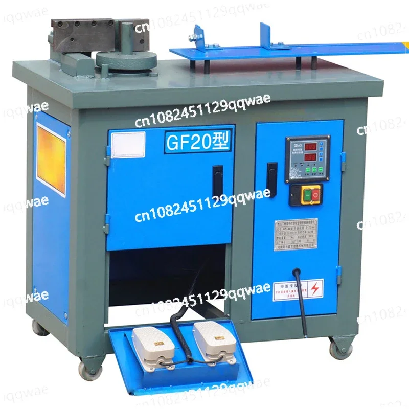 Portable Electric Steel Bending Machine, Hydraulic Rebar Bending Machine, Bendable Bar, Diameter 20mm, 380V, GF20