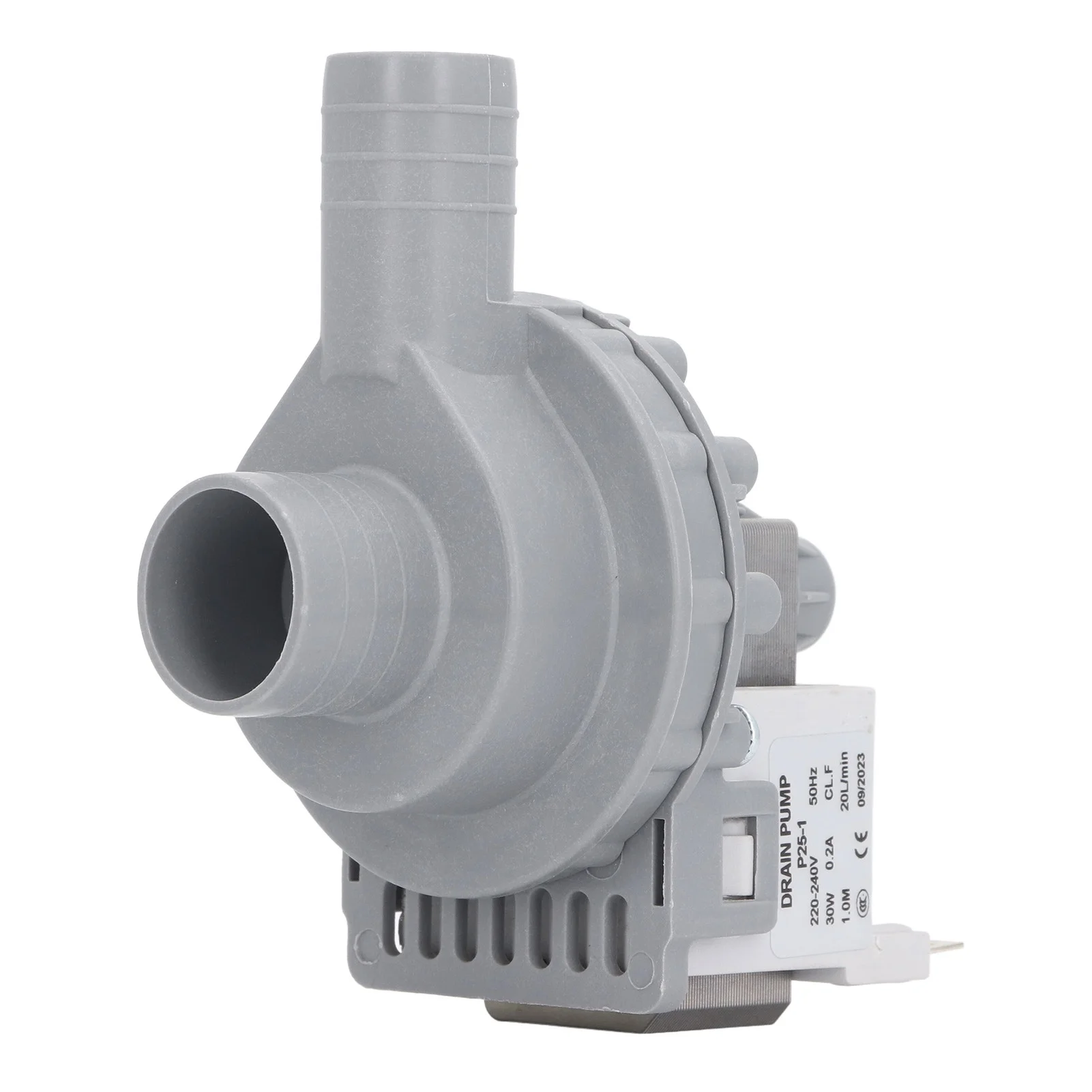 Washer Drain Pump Motor 30W 0.2A 20LPM Copper Coil Powerful High Efficiency Washing Machine Pump Motor AC220‑240V
