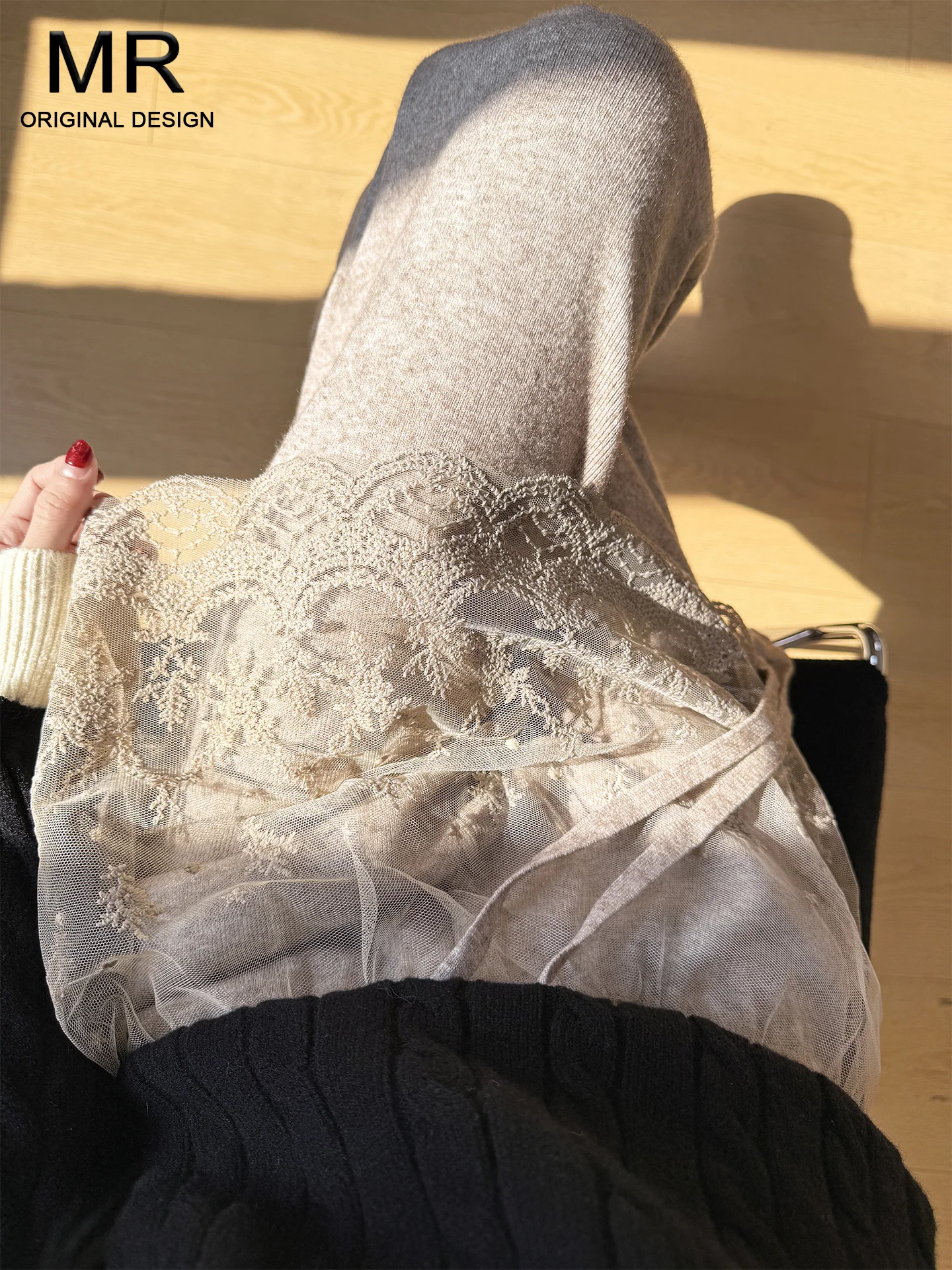 

Женские повседневные брюки с высокой талией, вязаные, с кружевными вставками, свободные, широкие, летние, стройнящие, прямые, струящиеся