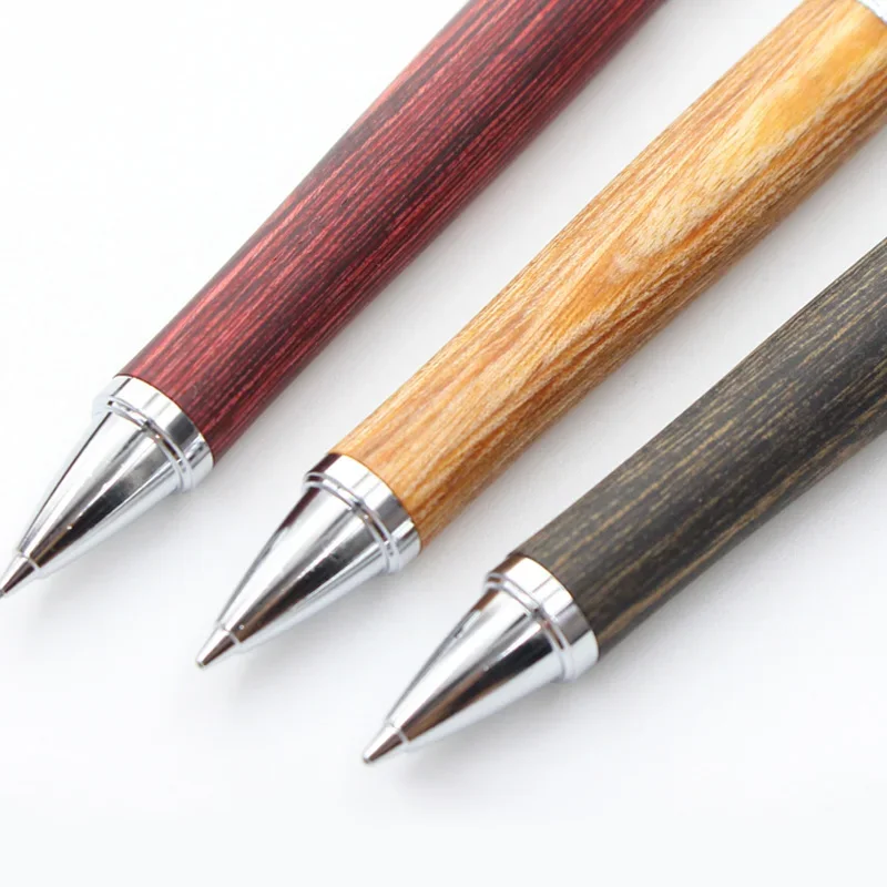 1Pcs The New PILOT LEGNO Advanced Mechanical Pencil Natural Birch Pen HLE-250K 0.5MM Multi-Color Optional