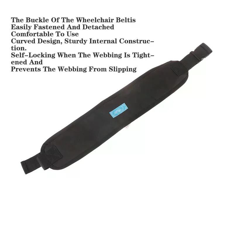 Fall Wheelchair Seat Belt Adjustable Quick Release Restraints Straps Chair Waist Lap Strap For Elderly Or Legs Patient Care Anti