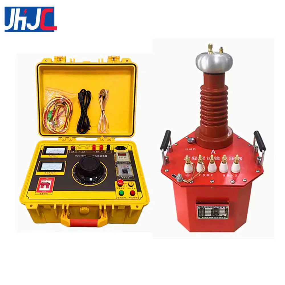 3kVA  50kV Portable AC Withstand Voltage Hipot Tester Oil Type Transformer High Voltage Test Equipment AC Hipot Test Machine