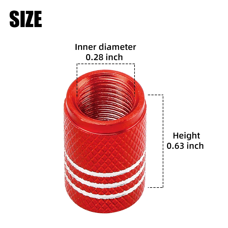 4 قطعة سيارة الإطارات صمام ينبع غطاء الألومنيوم الإطارات عجلة الجذعية غطاء صمام الهواء ل تسلا نموذج 3 نموذج X Y S رودستر #2
