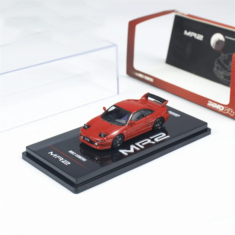 

INNO 1:64 MR2 (SW20) Красная литая модель автомобиля