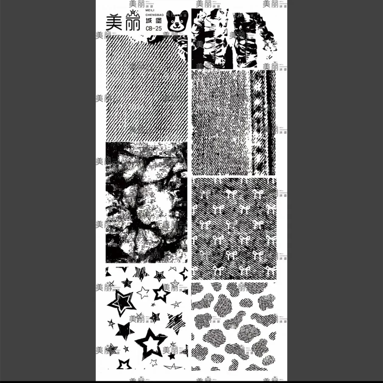 1PC Denim Snake  Lace Bowknot Nail Stamping Plates  Line Printing Stencil Nail Stamp Templates Nail Art Tools