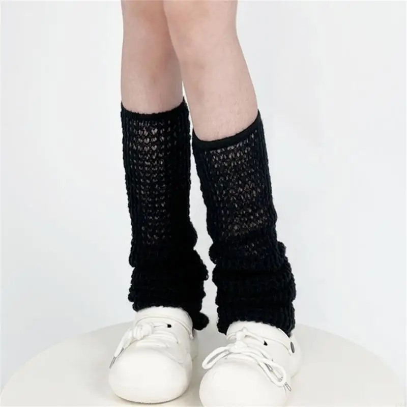 195E الجوف الفطائر متماسكة تدفئة الساق الشارع الشهير للنساء الجمالية مترهل فضفاض الساق يغطي جوارب طويلة الشارع الشهير #4