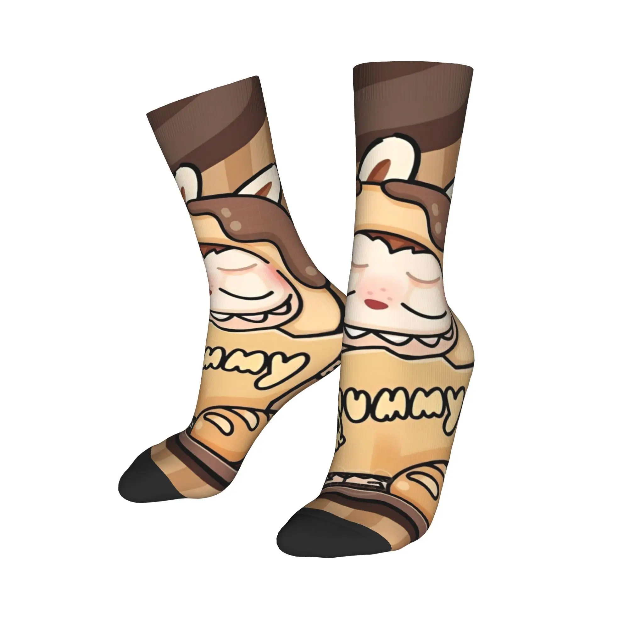 

LABUBU The Monsters Socks Men Women Polyester Fashion Socks Crazy Spring Summer Autumn Winter Middle Tube Stockings Gifts