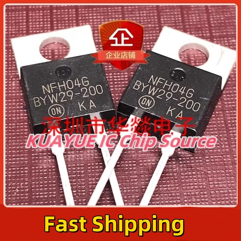 10PCS-30PCS/BYW29-200   TO-220-2 200V 8A / Fast Shipping Quality Guarantee