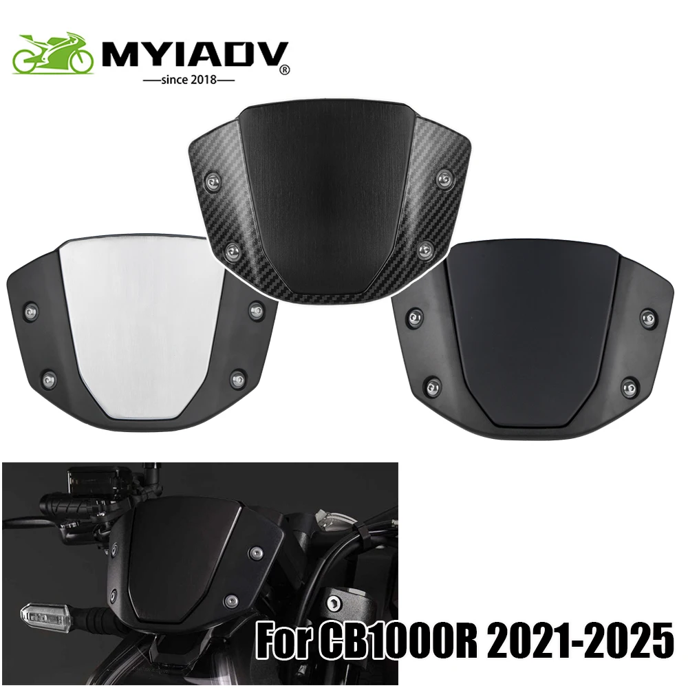 For HONDA CB1000R CB 1000 R CB1000 R 2021 2022-2025 Sport Windshield Motorcycle Front Wind Deflector With Bracket Air Fairing