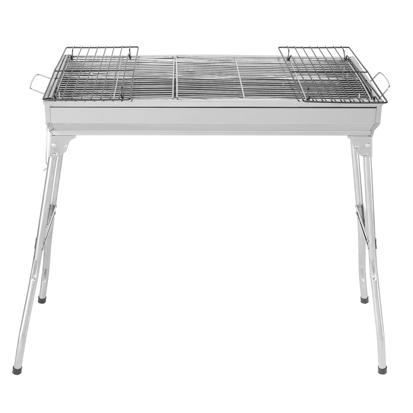 

Portable Stainless Steel Grill Outdoor Camping Korean Japan Portable Barbecue Foldable Small Stainless Steel Charcoal BBQ Grill