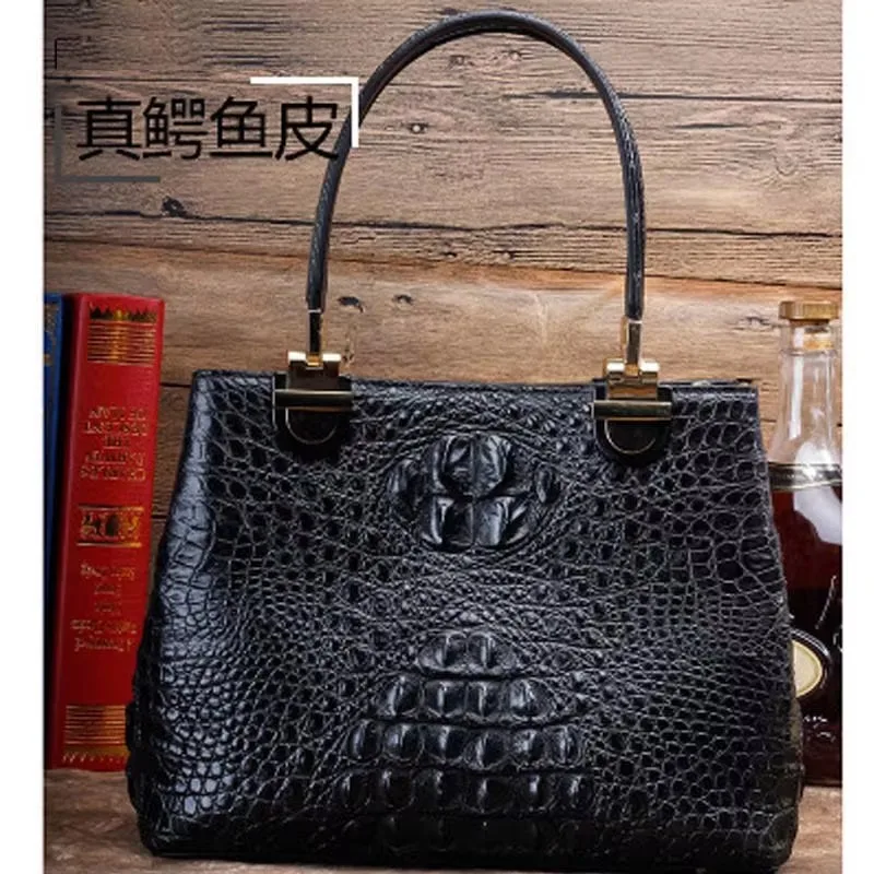 ourui new arrival  crocodile bag female women handbag One shoulder handbag diagonal span bag blue women