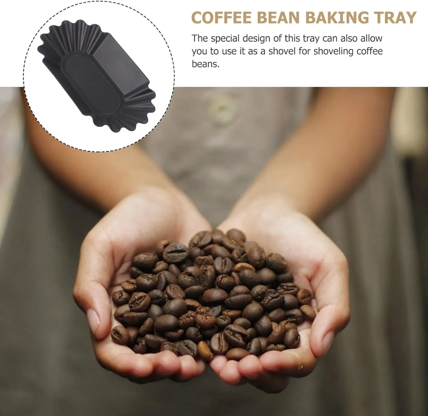 Coffee Beans Cupping Sample Tray Reusable Plastic Plate for Scooping and Weighing Coffee Bean Kitchen Tool Coffee Bean Tray