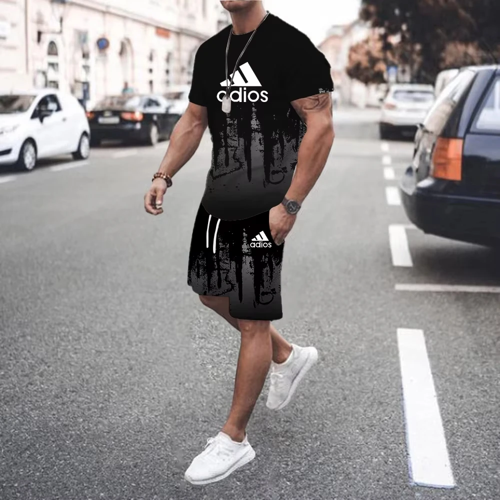 

2024 Summer Luxury Big-name 3D Digital Printing Men's Suit Fashion Casual Wear Unisex Breathable and Comfortable Men's Suit