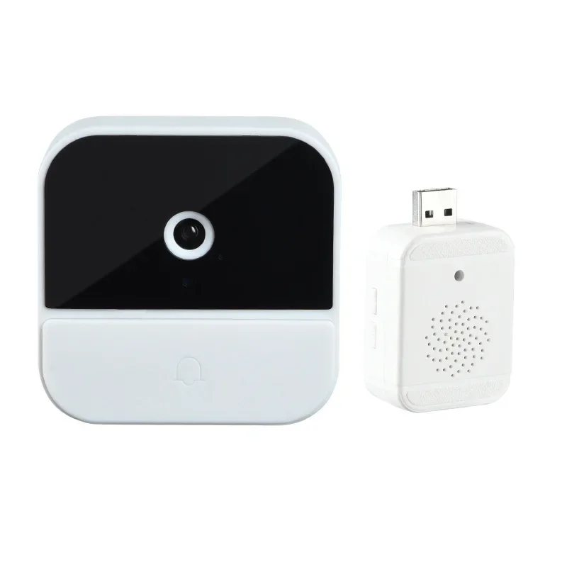 

M1 wireless intelligent video doorbell household ding dong machine cat eye intercom monitoring high definition night vision cap