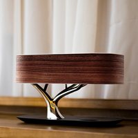 Hot sell 2023 New Technology Latest Gadget LED Bedside Table Lamp Wireless Charging Desk Lamp Bt Speaker 10W Fast Wireless Charg
