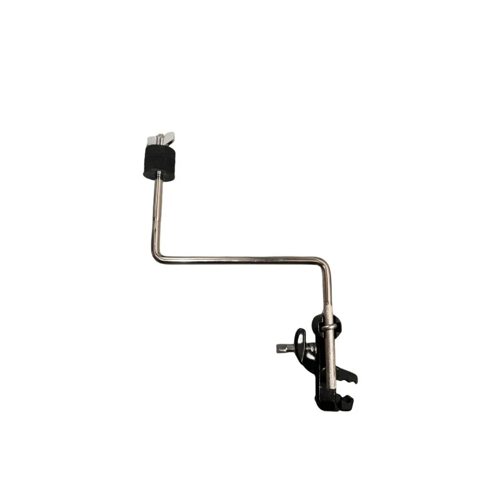 Z-Shape Drum Extension Arm Stand Felt Pads Splash Crash Cymbal Holder Percussion Hardware Cowbell Woodblock Clamp Accessory
