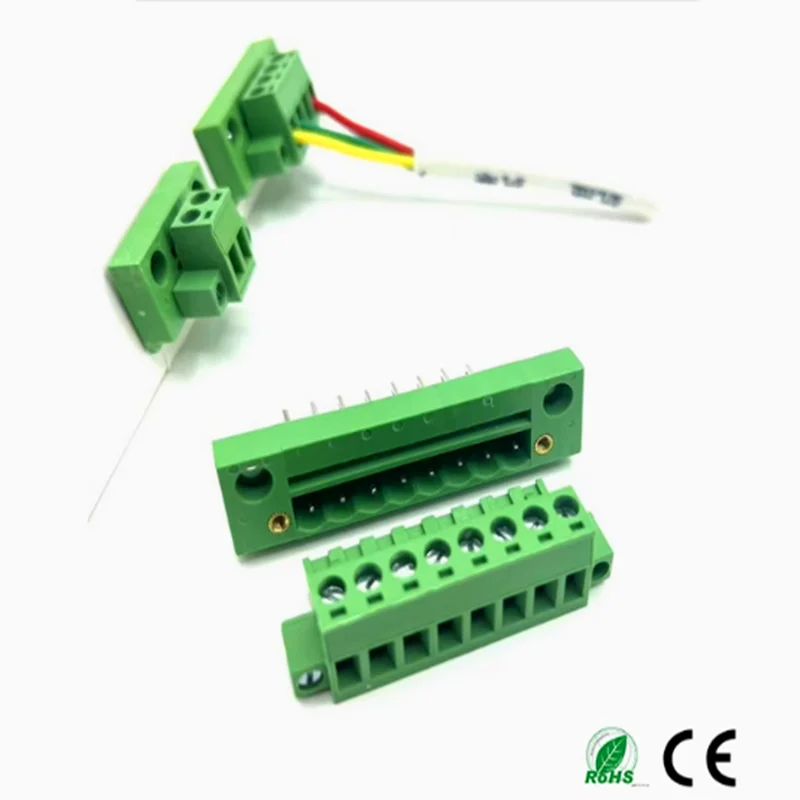 10pairs  Wall terminal 2EDGWB-5.08-2P - 24P, pluggable terminal pluggable terminal block 11P12p-21P