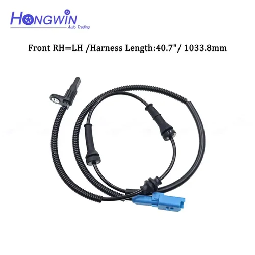 Imagen 2 del producto Sensor de velocidad ABS delantero y trasero para Citroen c-elysee C3 DS3 Peugeot 207 208 301 2008 9655067880 9665592380   4545J9 4545J8 0265008485