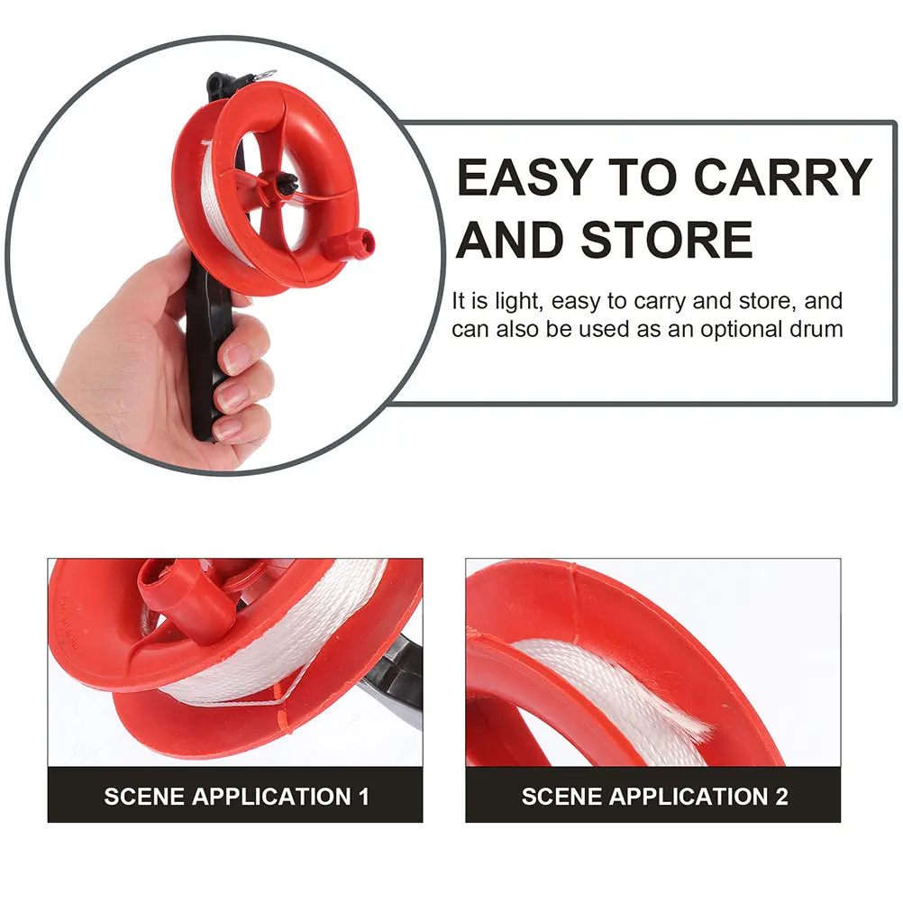 15 قطعة كرة فقاعات عجلة طائرة ورقية مادة صحية سهلة الاستخدام محمولة باليد خط اللفاف للهدايا المثالية للطيران في الهواء الطلق #2